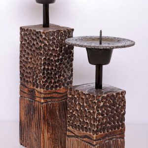 Rustic Blocks - Candles stands