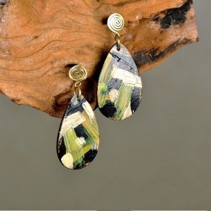 Abstract Tear drop - Dangles