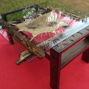 Burlap Art Table - Large