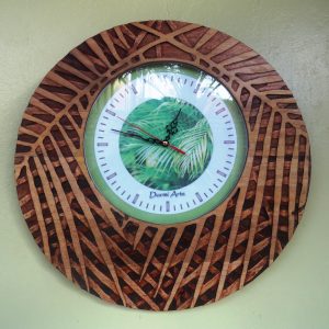 Palm leaves -  Wall Clock